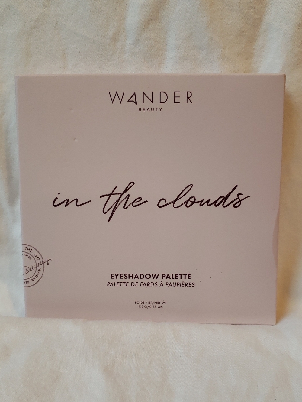 Wander In The Clouds Eyeshadow Palette.  Full Size. New in box.